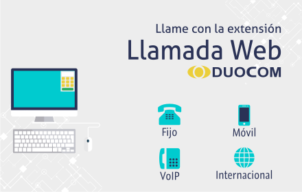 Extensión Chrome llamada web