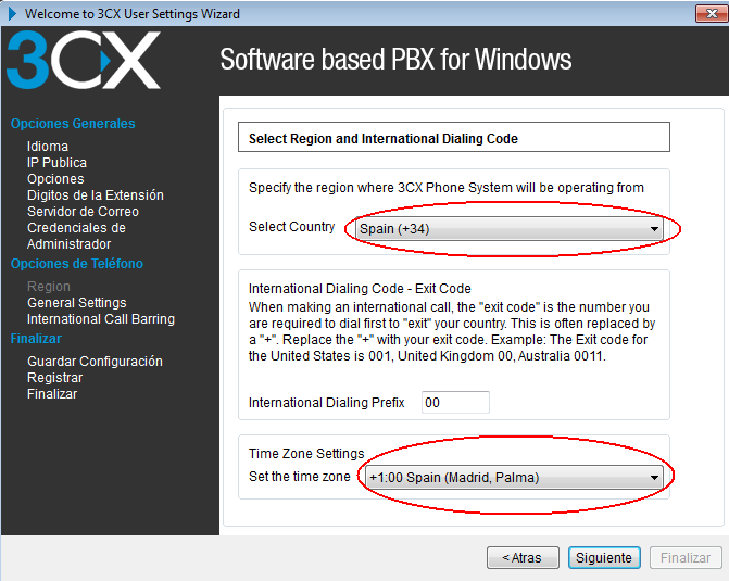 configuracion donde esta del 3cx