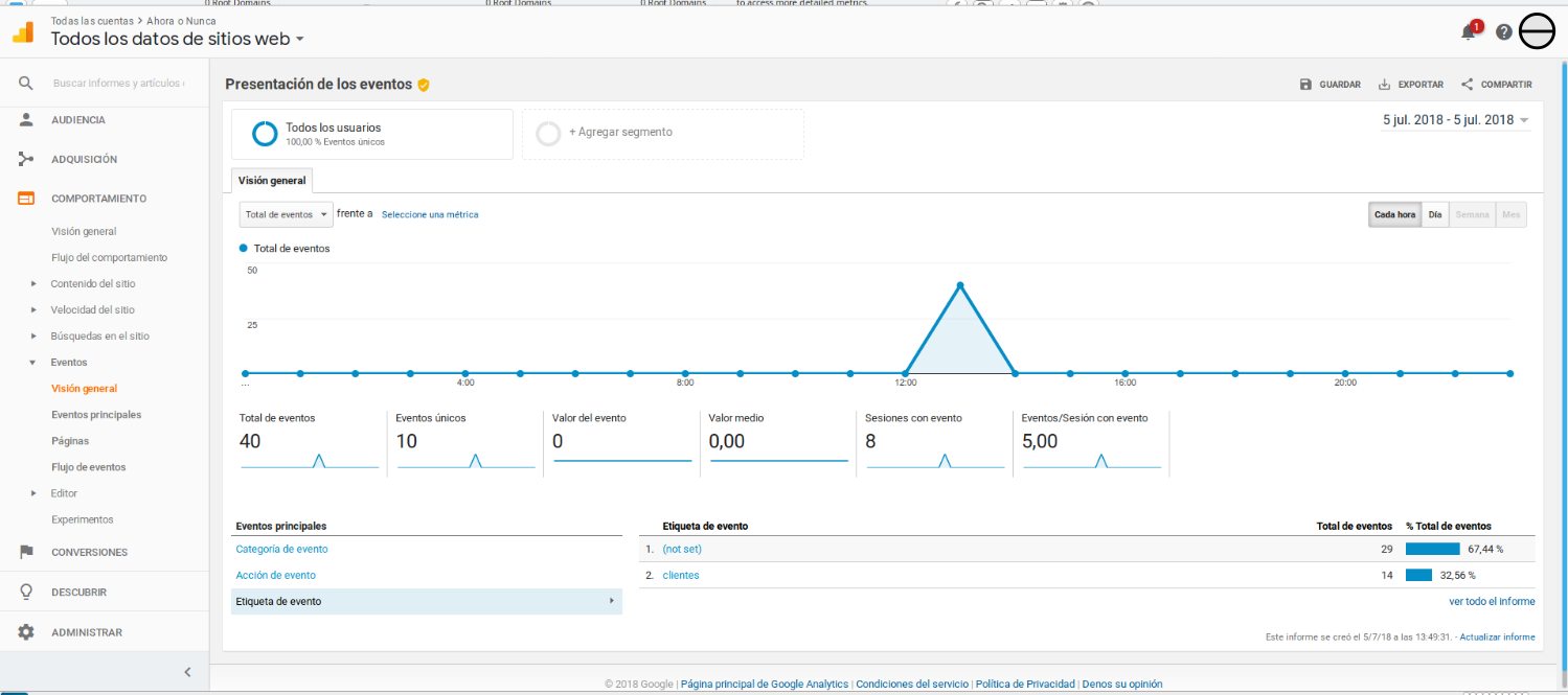 tracking tiempo real