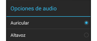  Ajustes bluetooth en la app voip para android