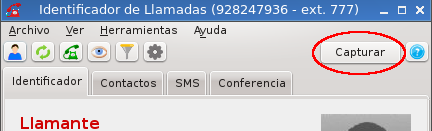 identificador de llamadas